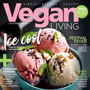 Vegan Living UK magazine June 2018 Back Issue 19